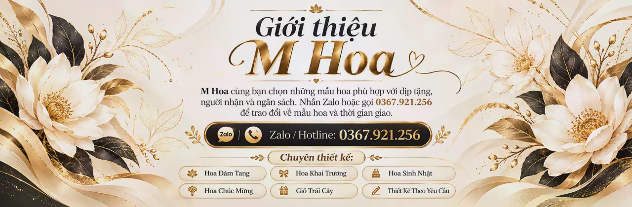 Ảnh bìa Shop hoa tươi Phúc Yên - Gửi lời chúc bằng sắc hoa